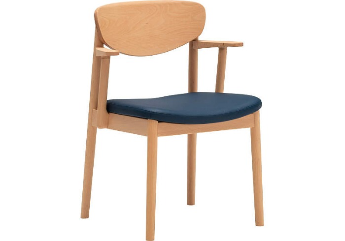 가리모쿠 CW56 : 다이닝 숏 암체어 / KARIMOKU CW56 : Dining Short Arm chair